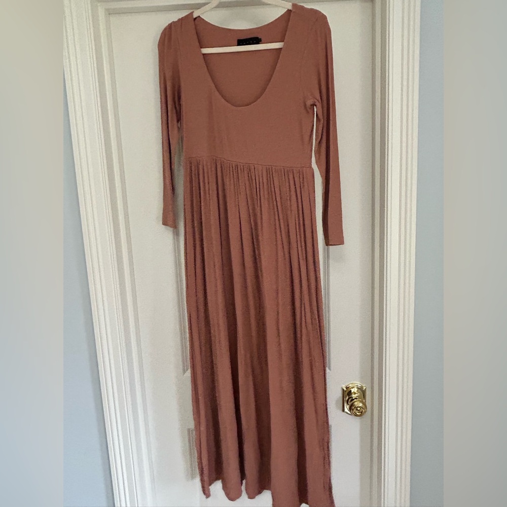 Hatch Maternity Women's Phoebe Dress in Clay